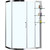 Душевое ограждение Azario Victoria AZ-NNQ2131-1-L 120х90 см (стекло 8 мм) хром/прозрачное - фото 