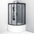 Душевое ограждение Am.Pm Gem 90х90 см W90G-401A090BT, чёрный/прозрачное - фото 5