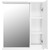Зеркало-шкаф Loranto Mari 60 см R CS00086020 - фото 4
