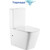 Унитаз-компакт безободковый Тритон Corso CO-3006 с тонкой крышкой микролифт (система смыва торнадо) - фото 