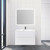 Тумба подвесная с раковиной BelBagno MARINO-H60-800-2C-SO-BL-P 80 см, Bianco Lucido - фото 10