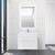 Тумба подвесная с раковиной BelBagno MARINO-H60-800-2C-SO-BL-P 80 см, Bianco Lucido - фото 9