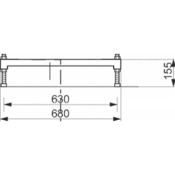 Ножки с регулируемыми опорами для ванны Aquanet - фото 2