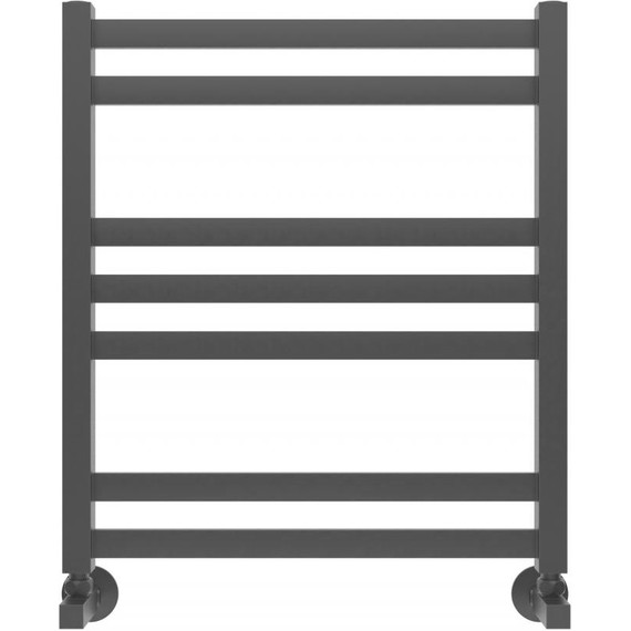 Полотенцесушитель водяной Aquatek Лира П7 500х600 мм AQ KP0760BL, чёрный муар - фото 