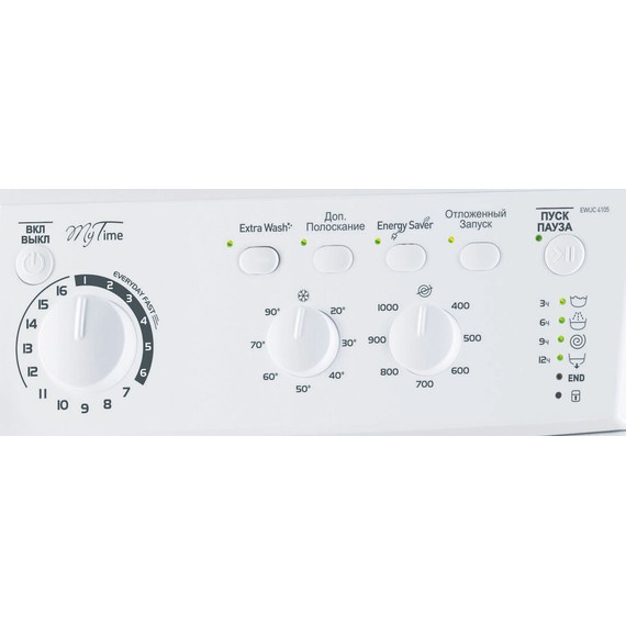 Стиральная машина Indesit EWUC 4105 CIS - фото 2