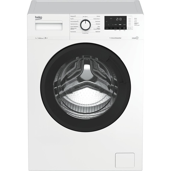 Стиральная машина Beko WSRE7612XAWI - фото 