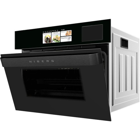 Электрический духовой шкаф Hiberg S-VM 5615 B i-SMART - фото 2