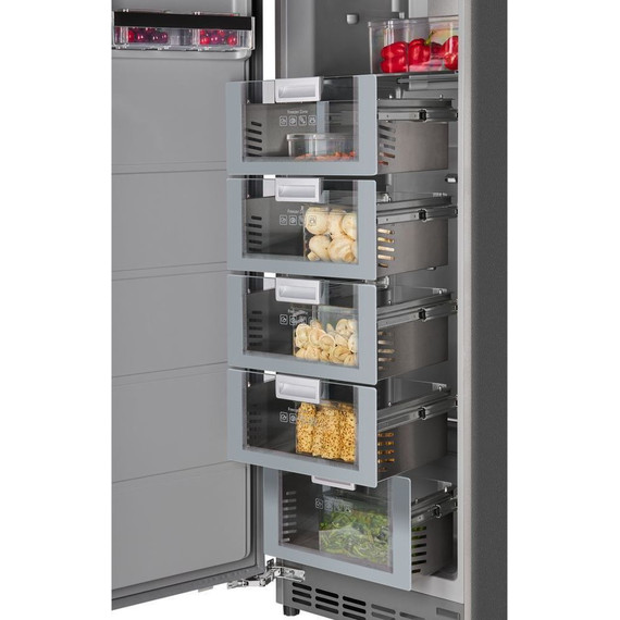 Встраиваемый морозильник (морозильная камера) Hiberg i-FRB 35 NF - фото 3