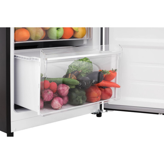 Однокамерный холодильник Hiberg i-RF 40D S - фото 7