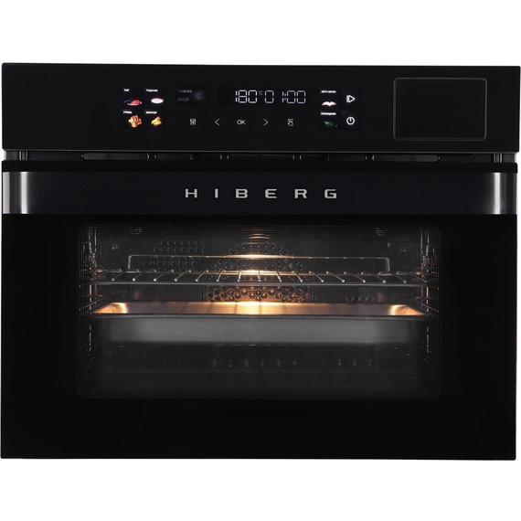 Электрический духовой шкаф Hiberg S-VMF 5515 B SMART - фото 2