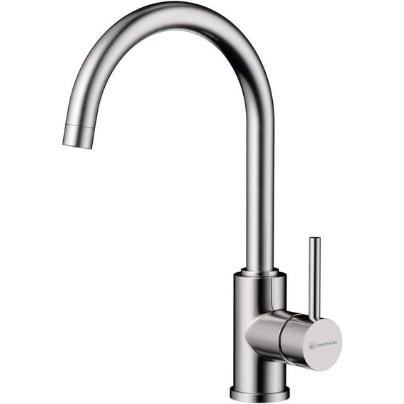 Кухонная мойка + смеситель Omoikiri 4997405 + SHINAGAWA-BN 4994230, нержавеющая сталь - фото 3