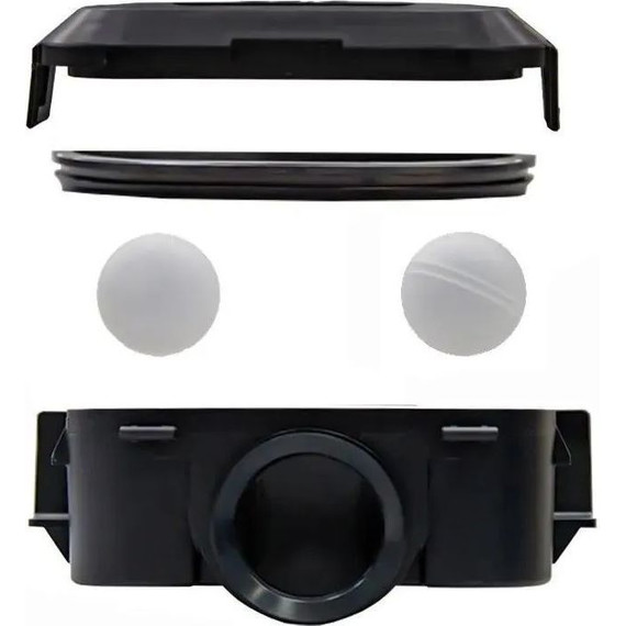 Трап Alcadrain 75 см APZ20-750, нержавеющая сталь/чёрный матовый (под плитку) - фото 2