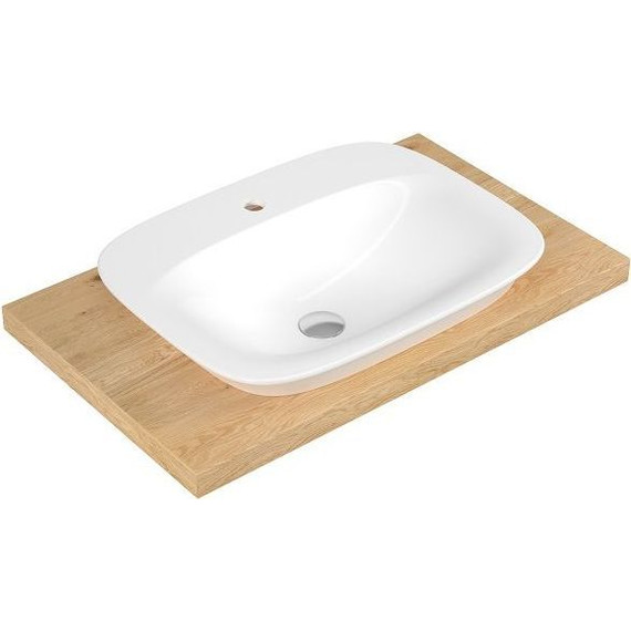 Раковина врезная на столешницу Serel Hera 60 см HR30TXS110H - фото 