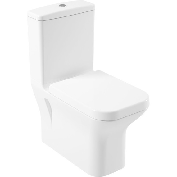 Унитаз-компакт Serel Nita NT12SL с крышкой микролифт - фото 