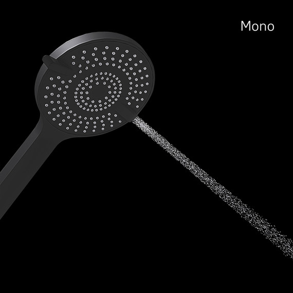Ручной душ Milardo Rora ROR4FBRM18, чёрный матовый - фото 12