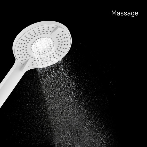 Ручной душ Milardo Rora ROR4FWRM18, белый матовый - фото 9