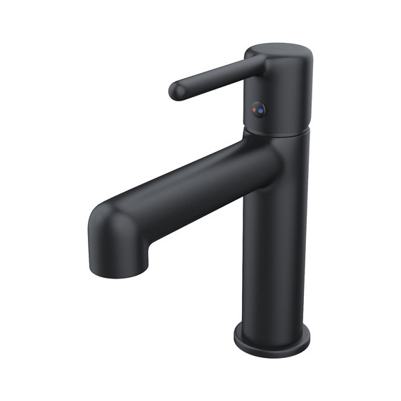 Смеситель для раковины Iddis Aiger AIGBL00i01, чёрный матовый - фото 