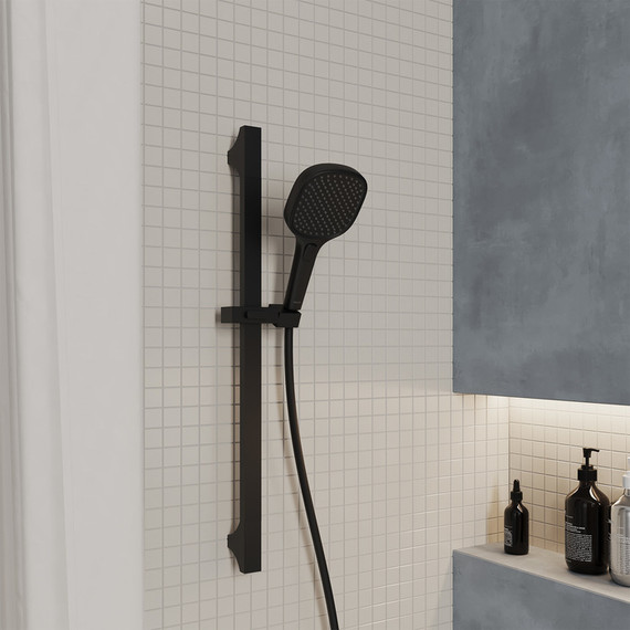 Ручной душ Milardo Ideal Spa ILS3FB0M18, чёрный матовый - фото 2