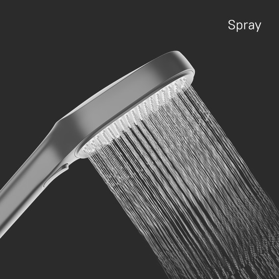 Ручной душ Milardo Ideal Spa ILS3FB0M18, чёрный матовый - фото 10