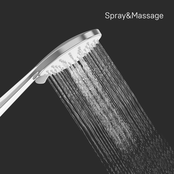 Ручной душ Milardo Ideal Spa ILS5FCRM18 - фото 13