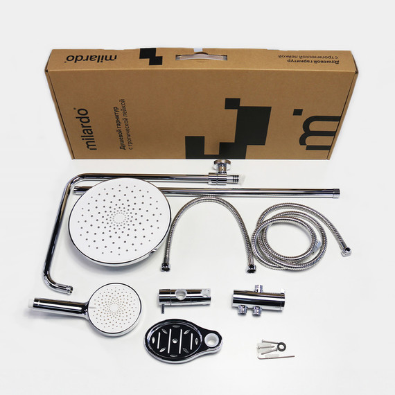 Душевая стойка Milardo Ideal Spa ILSSB3FM76 - фото 6