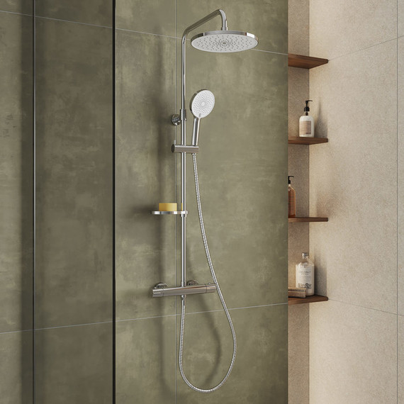 Душевая стойка с термостатом Milardo Ideal Spa ILSSBTHM89 - фото 2