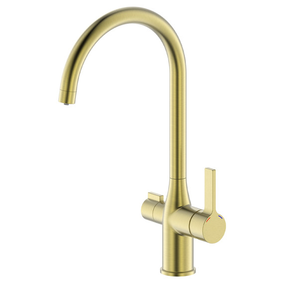 Смеситель для кухни Iddis Pure PURMGFJi05, золото матовое - фото 