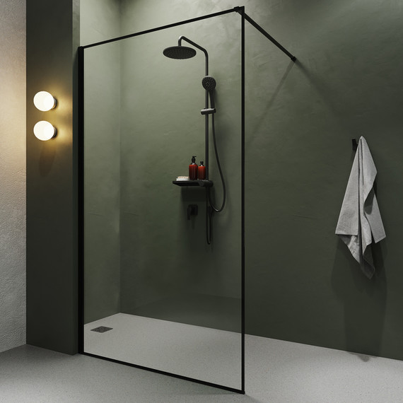 Смеситель для душа Iddis Ray RAYBL00i66, чёрный матовый - фото 3