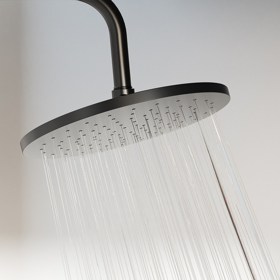 Душевая система c термостатом Damixa Jupiter 977750300, чёрный - фото 6