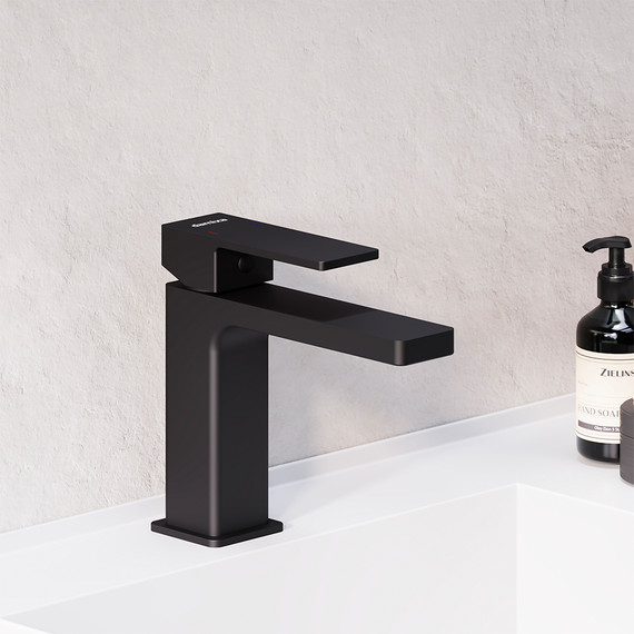 Cмеситель для раковины Damixa Gala 530210300, чёрный, Цвет производителя: чёрный - фото 4