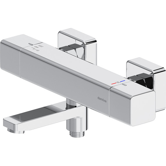 Cмеситель для ванны Damixa Gala 533000000 c термостатом, Цвет производителя: хром - фото 2
