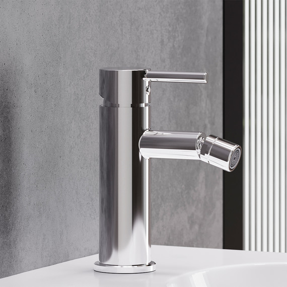 Смеситель для биде Damixa Scandinavian Pure 360240000 с донным клапаном, Цвет производителя: хром - фото 4