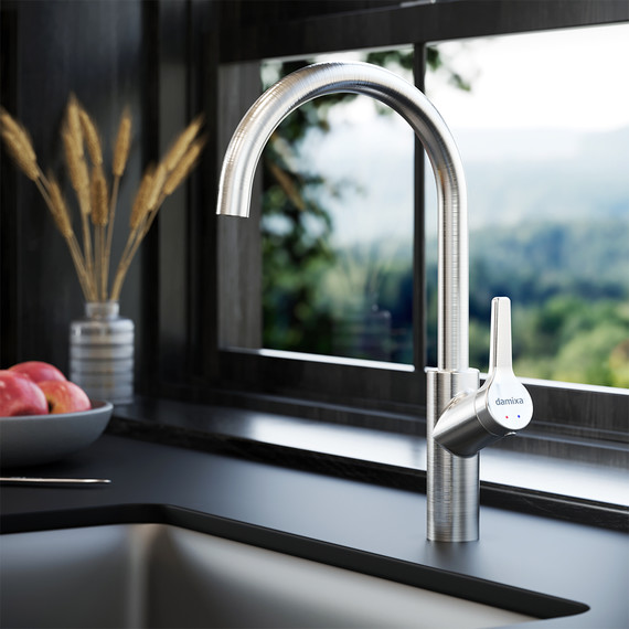 Смеситель для кухни Damixa Eclipse 310720400, Цвет производителя: никель - фото 2