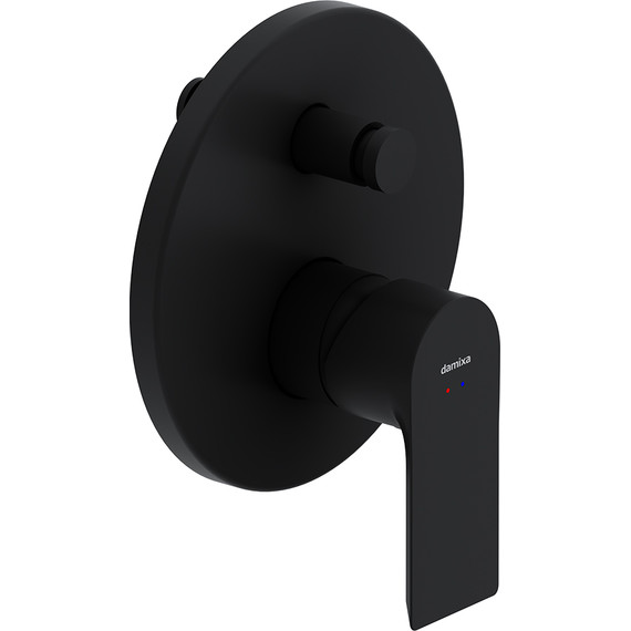 Смеситель для ванны Damixa Apollo 477100300 со скрытой частью, чёрный., Цвет производителя: чёрный - фото 2