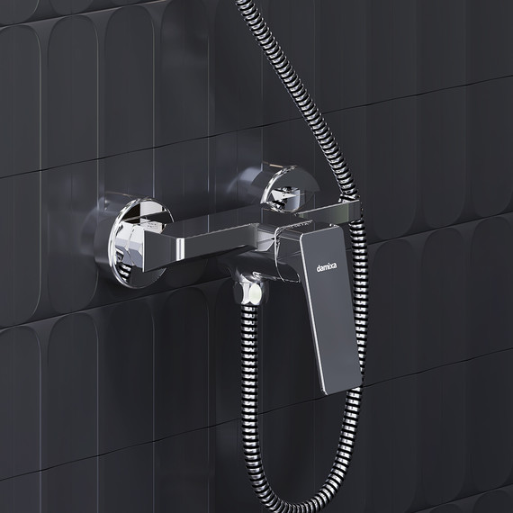 Смеситель для душа Damixa Merkur 402000000, Цвет производителя: хром - фото 4