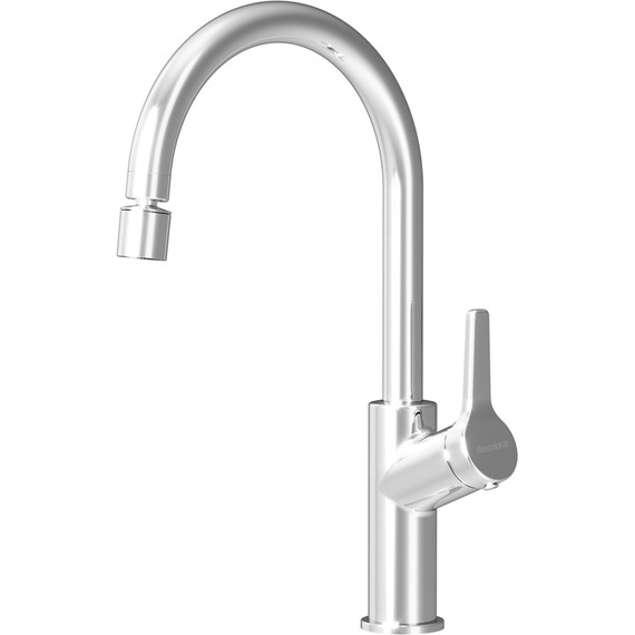 Смеситель для кухни Damixa Eclipse 310722000 с двухрежимным регулируемым аэратором, Цвет производителя: хром - фото 