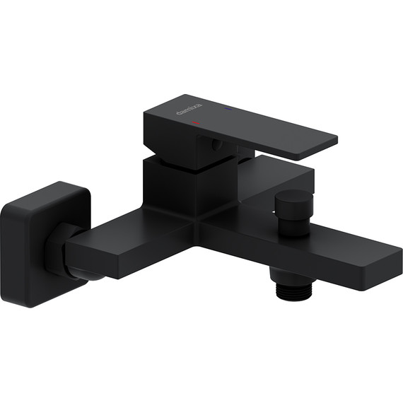 Смеситель для ванны Damixa Gala 531000300, чёрный, Цвет производителя: чёрный - фото 2