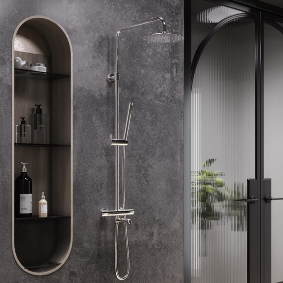 Душевая система c термостатом Damixa Scandinavian Pure 936810000 - фото 3