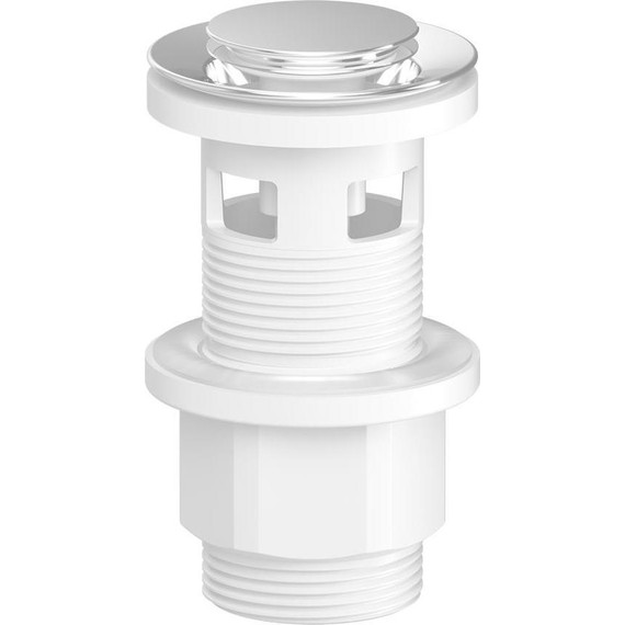 Донный клапан нажимной AM.PM AM.PM F0700P00, материал нержавеющая сталь - клапан/ ABS пластик - корпус - фото 