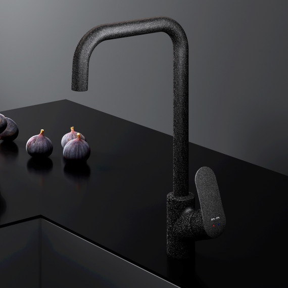 Смеситель для кухни AM.PM Like F8006022l, чёрный, Цвет производителя: чёрный - фото 5