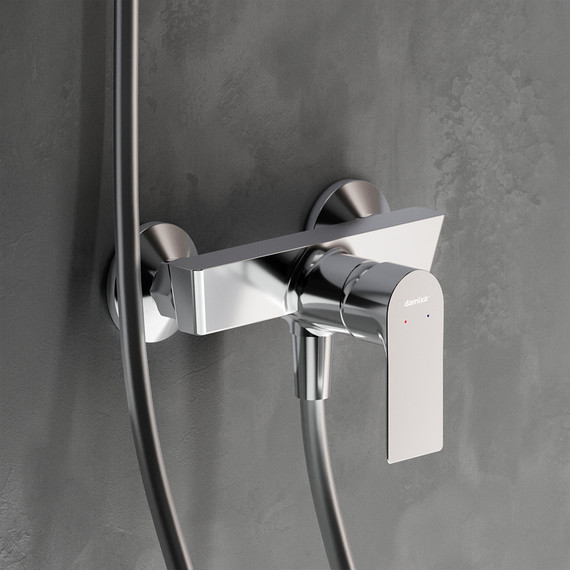 Смеситель для душа Damixa Apollo 472000001, Цвет производителя: хром - фото 5