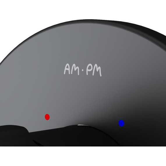 Смеситель для душа AM.PM X-Joy F85A65722 TouchReel со скрытой частью, чёрный - фото 7