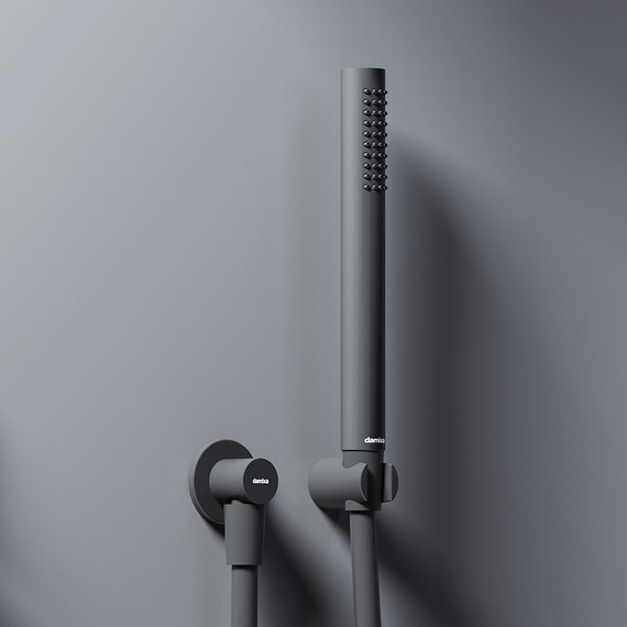 Душевая система Damixa Scandinavian Pure 936520300, чёрный - фото 7