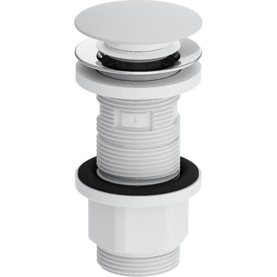 Донный клапан Damixa Option 210600200, белый глянцевый - фото 2