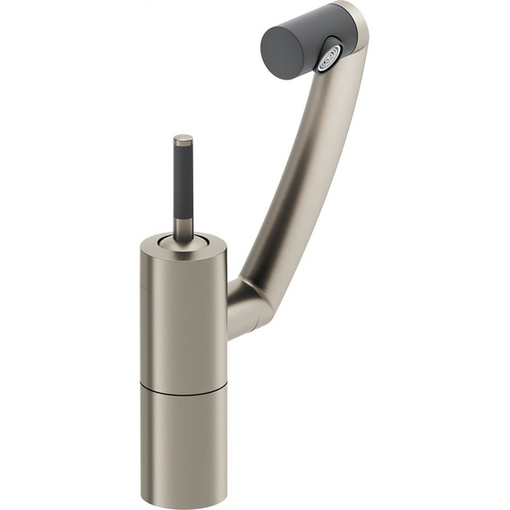 Смеситель для раковины Damixa Arc 290217264, никель, Цвет производителя: никель - фото 2