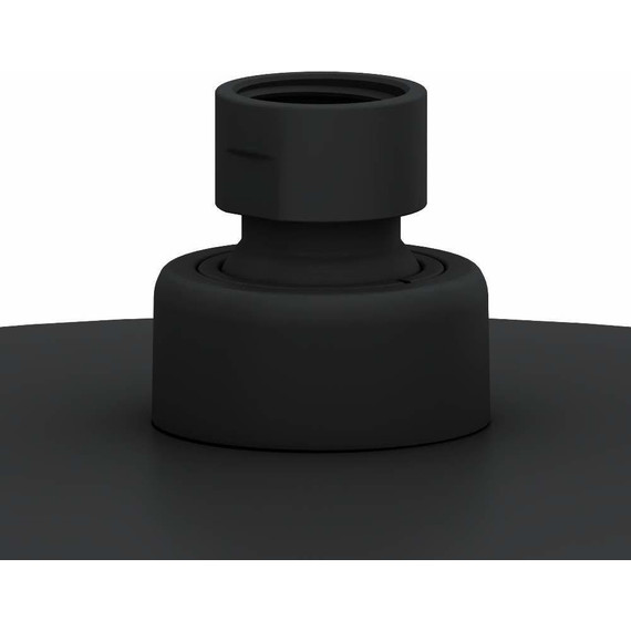 Тропический душ Damixa Scandinavian Pure 936050300, чёрный - фото 3