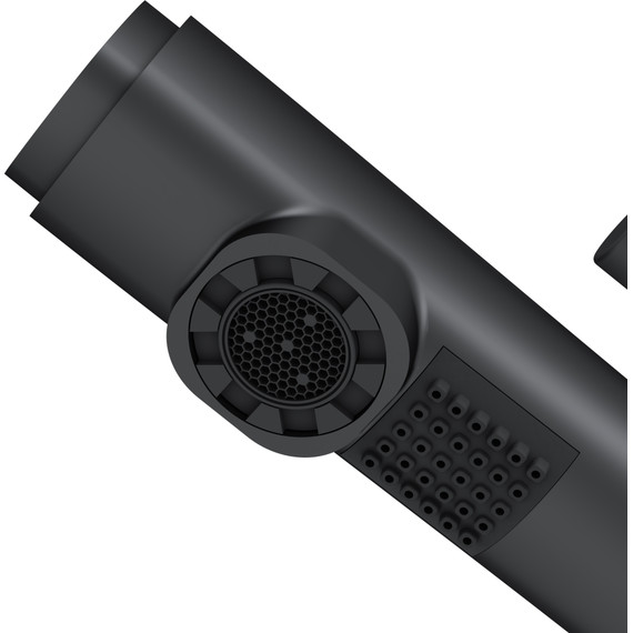 Смеситель для раковины AM.PM X-Joy F85B02922  с вытяжным изливом, Цвет производителя: чёрный - фото 10