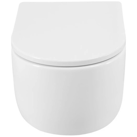 Инсталляция с подвесным унитазом комплект: BelBagno BB026/BB042BL с подвесным безободковым унитазом Soft-Tor BB084CH-TOR/SC сиденье микролифт, крепление, кнопка смыва белая - фото 30