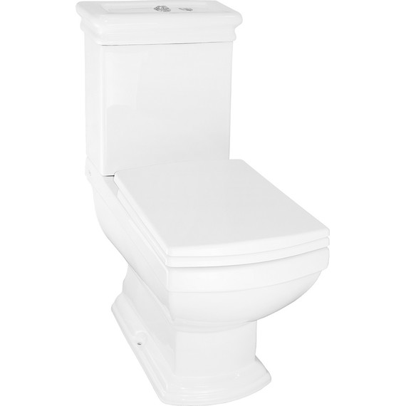 Унитаз-компакт Creo Ceramique Orleans с крышкой - фото 2