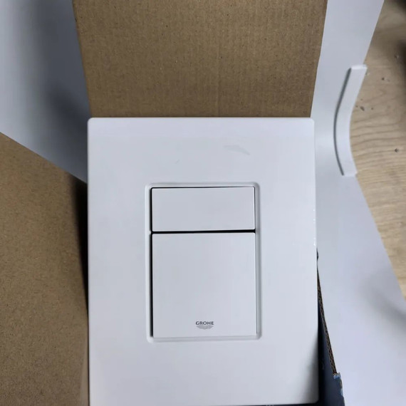 Кнопка смыва Grohe Skate Cosmopolitan 38732SHOM, белый матовый, Цвет кнопки: белый матовый - фото 7